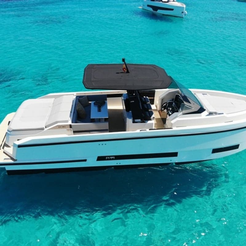 A yacht available through The Yacht Broker Club in Ibiza
